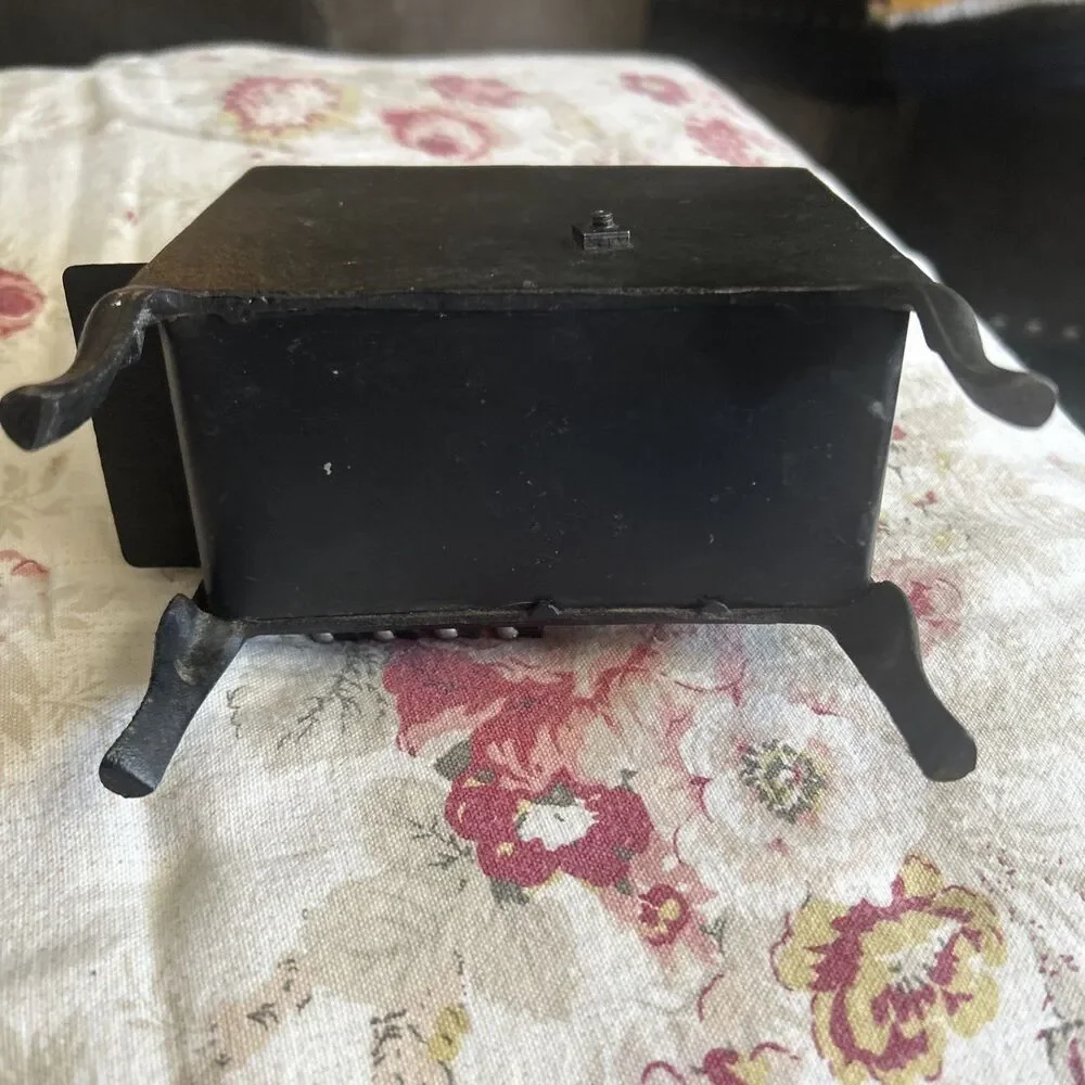 Antique Blue Bird Gas Stove Cast Iron 6.5